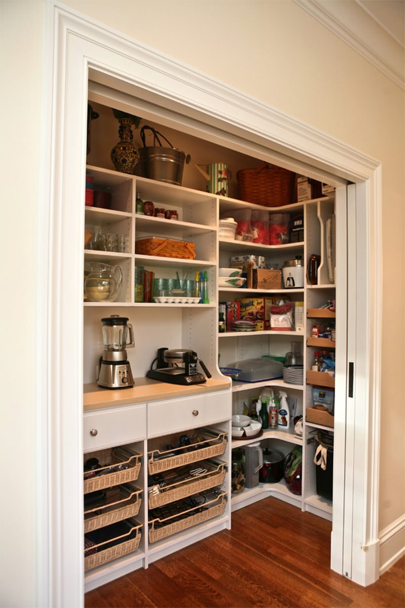 Organize um espaço para eletrodomésticos (Foto: Reprodução)